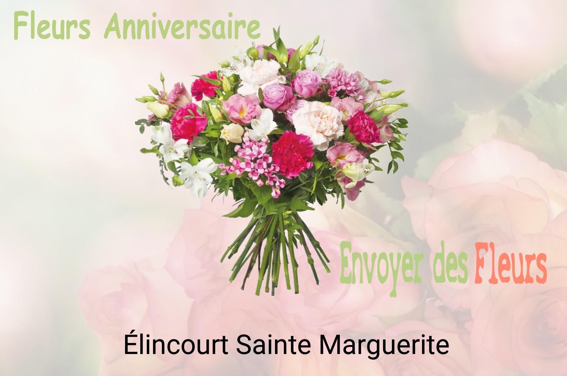 Bouquet de fleurs d’anniversaire livré à Élincourt-Sainte-Marguerite